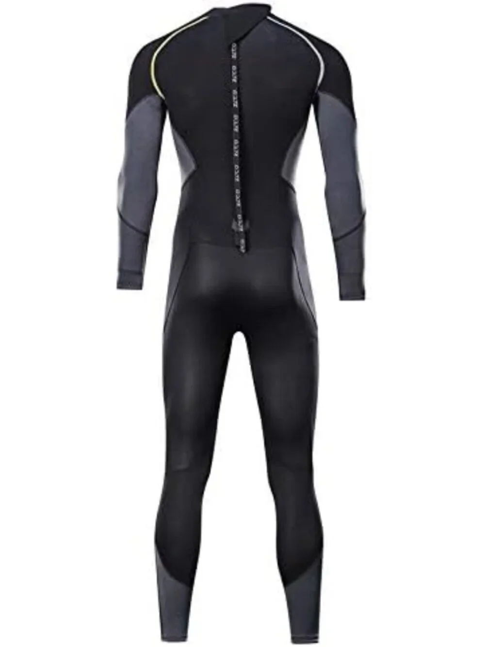 Ultra Stretch 3mm Neoprene Full Body Wetsuit for Men - Snorkeling, Scuba